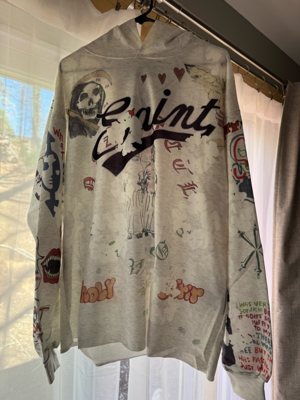 New Saint Tears Michael Graffiti Hoodie XL
